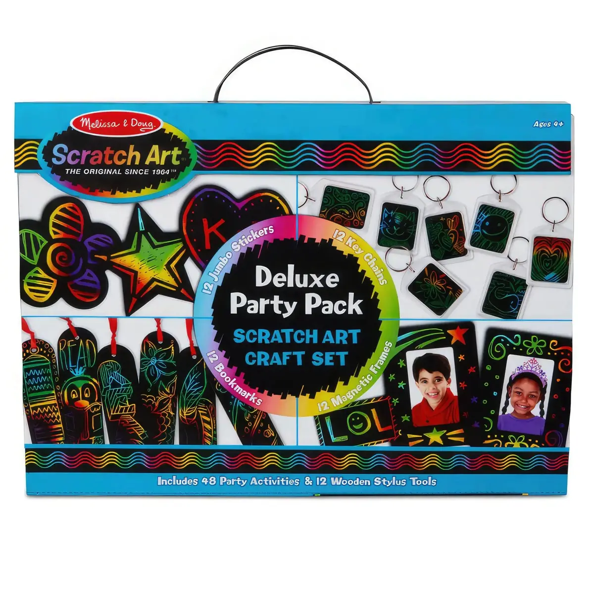 Melissa & Doug 42045 Scratch Art Deluxe Party Pack 1