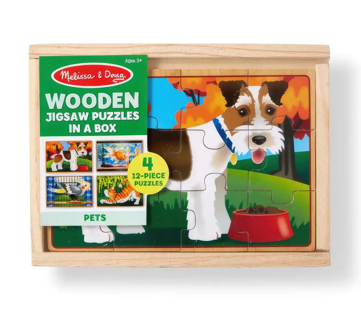 Melissa & Doug Pets Jigsaw Puzzles In A Box 1