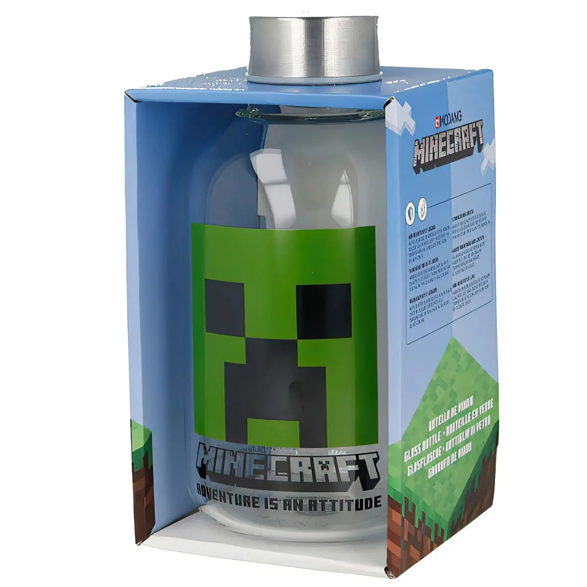 Minecraft Glass Bottle 620Ml 1