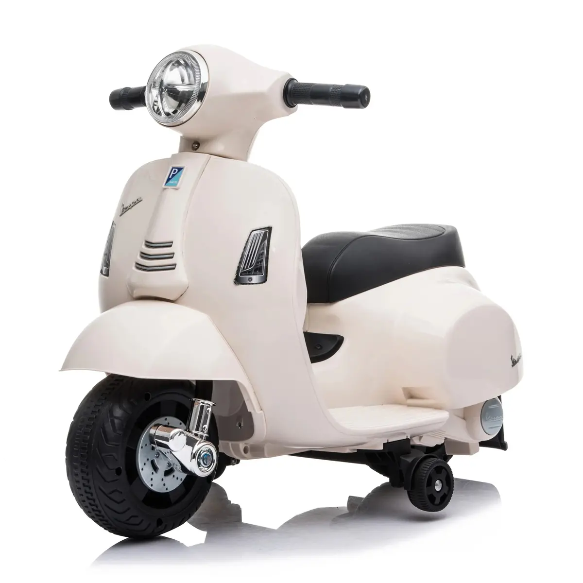 Mini Vespa Gts Kids Electric 6V Battery Powered Motorbike Ride-On - White 1