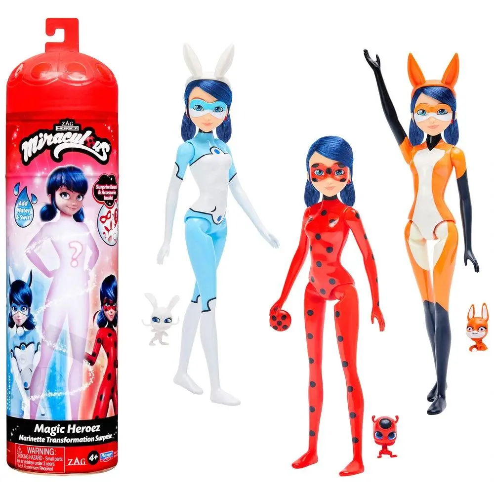 Miraculous Magic Heroez Reveal Doll Assortment 1