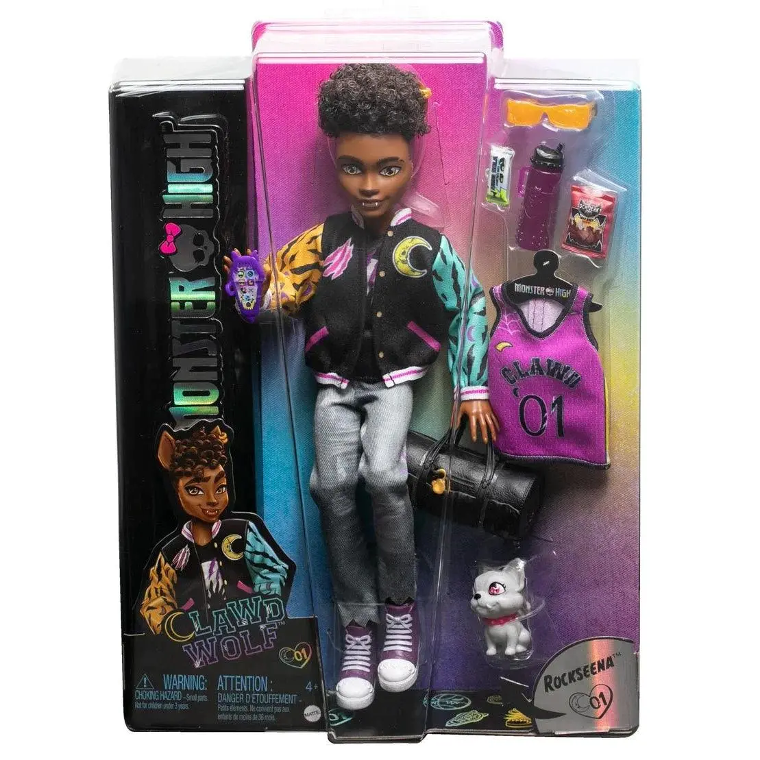 Monster High Doll, Clawd Wolf Doll With Pet And Accessories 2