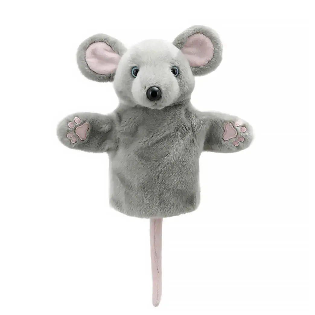 The Puppet Company - Carpets - Grey Mouse Hand Puppet 1