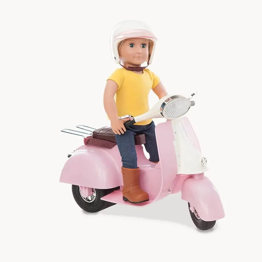 Our Generation Bd37131z Ride In Style Scooter Dolls Accessories 1