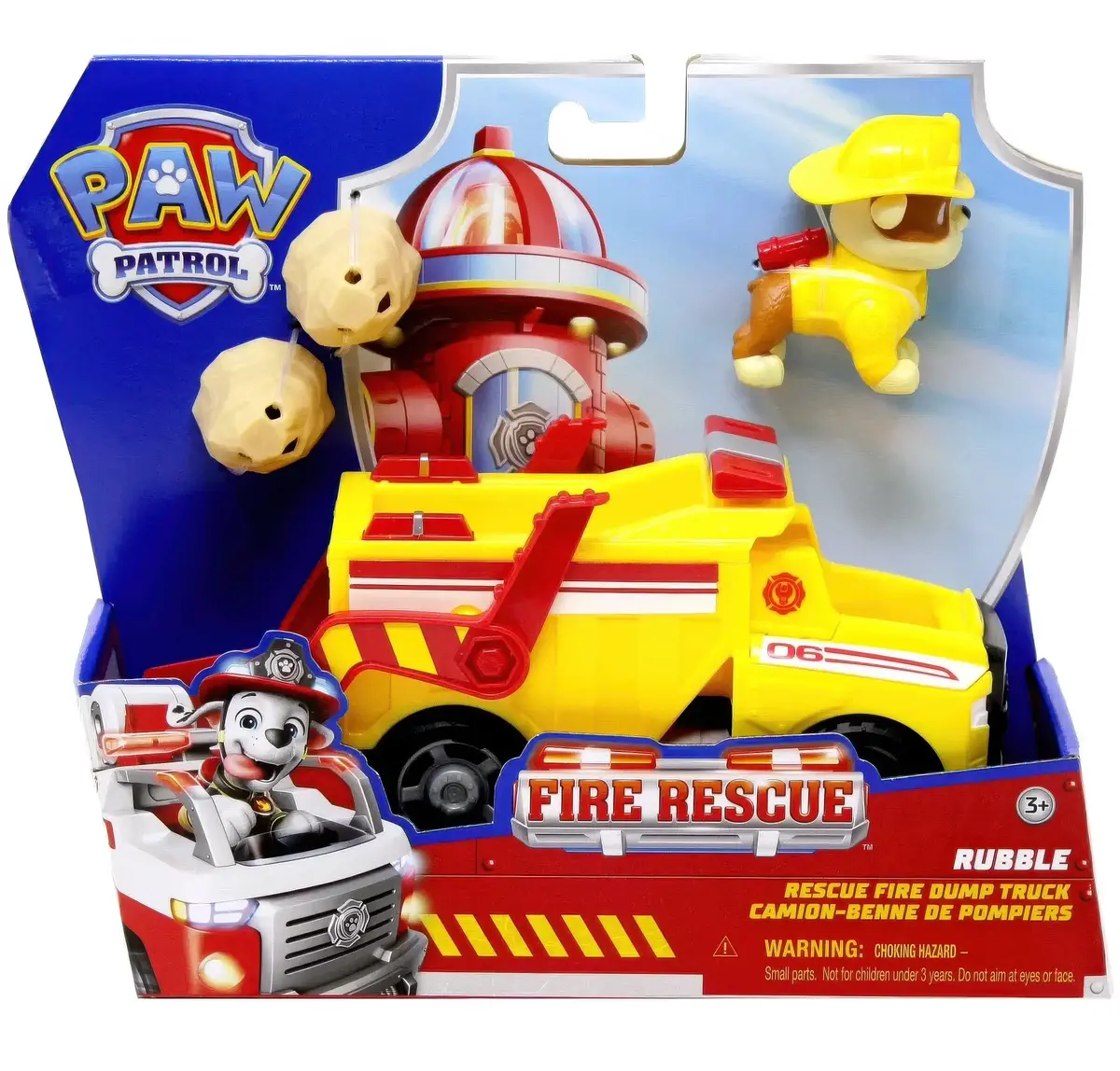 Paw Patrol Rubble Rescue Fire Dump Truck 1