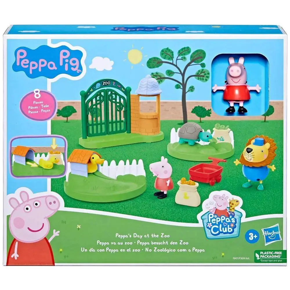 Peppa Pig Toys Peppa's Day At The Zoo Playset 1