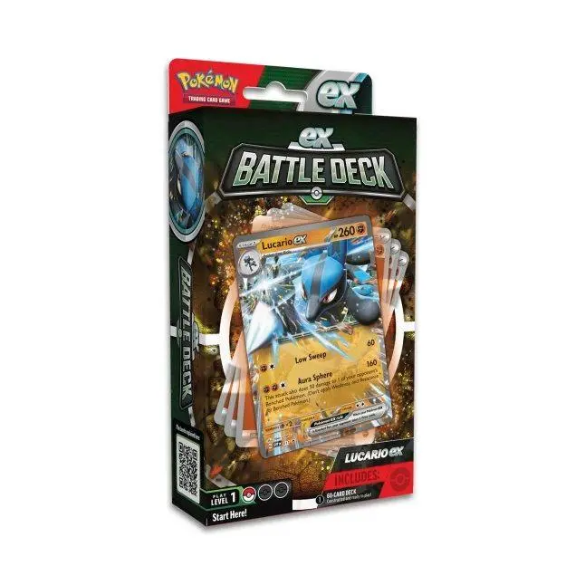 Pokémon Tcg: Lucario Ex Battle Deck 1
