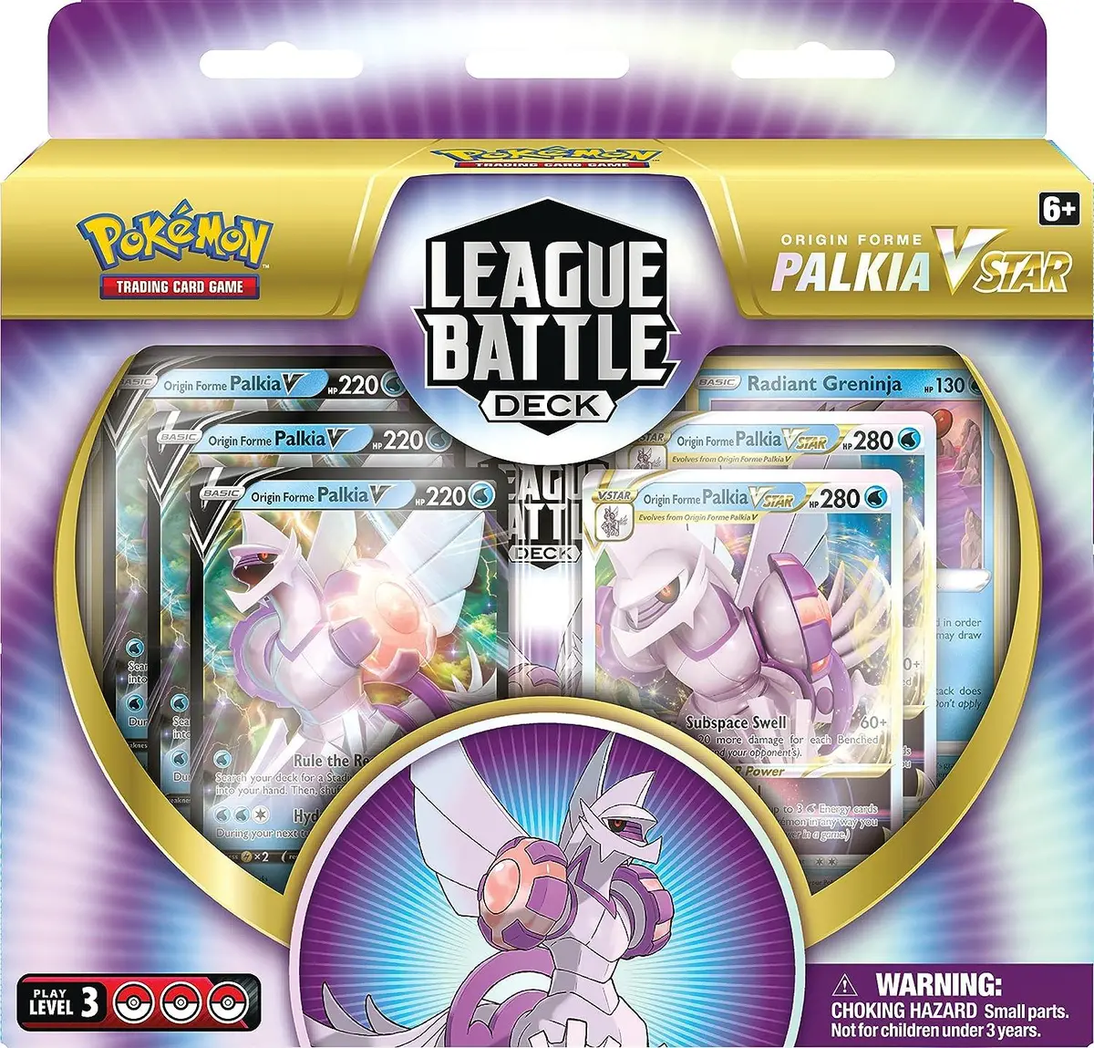 Pokémon Tcg: Origin Forme Palkia Vstar League Battle Deck 1