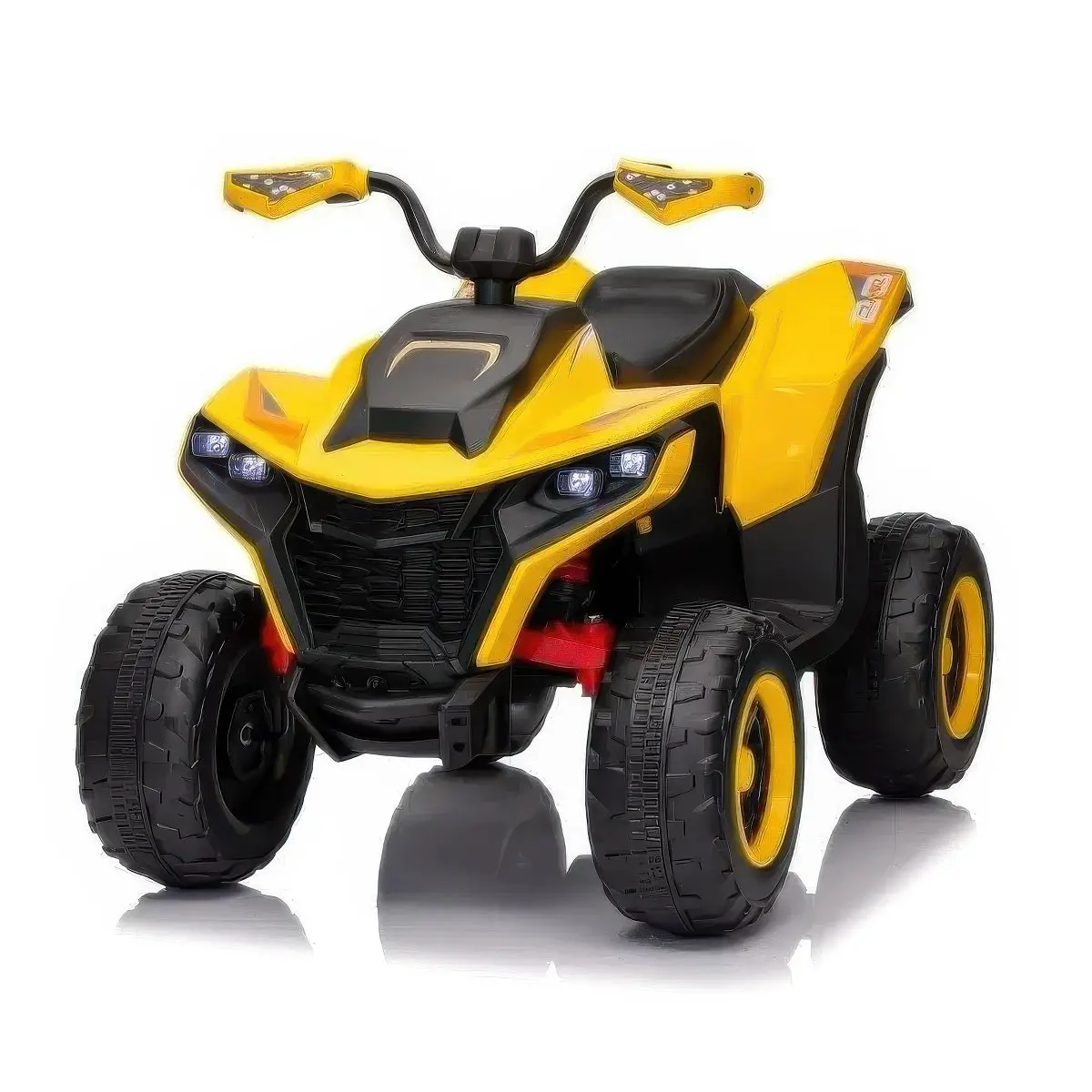 Quad Atv Speed 12V Kids Ride-On - Yellow 1