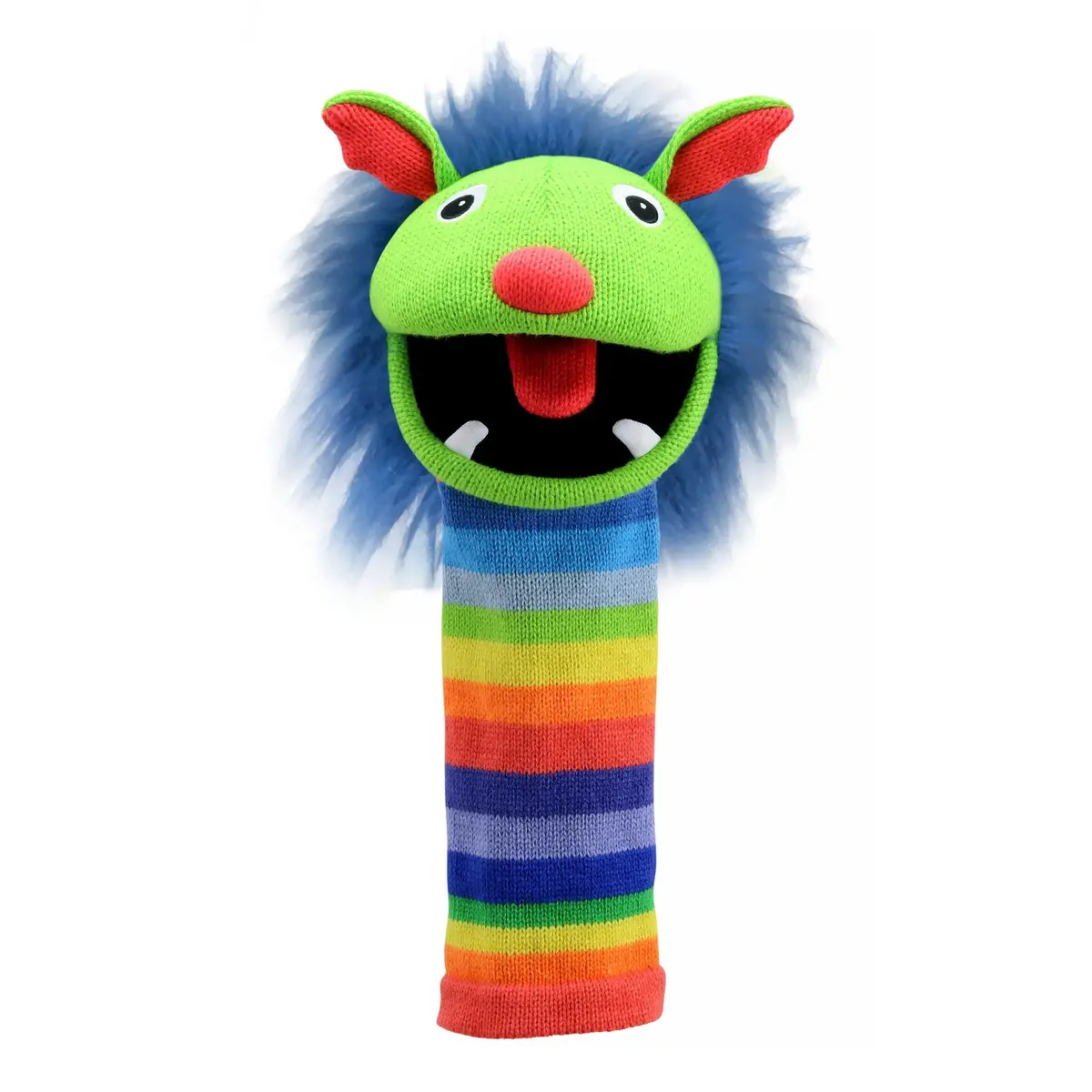 The Puppet Company - Eco Sockettes Rainbow Hand Puppet 1