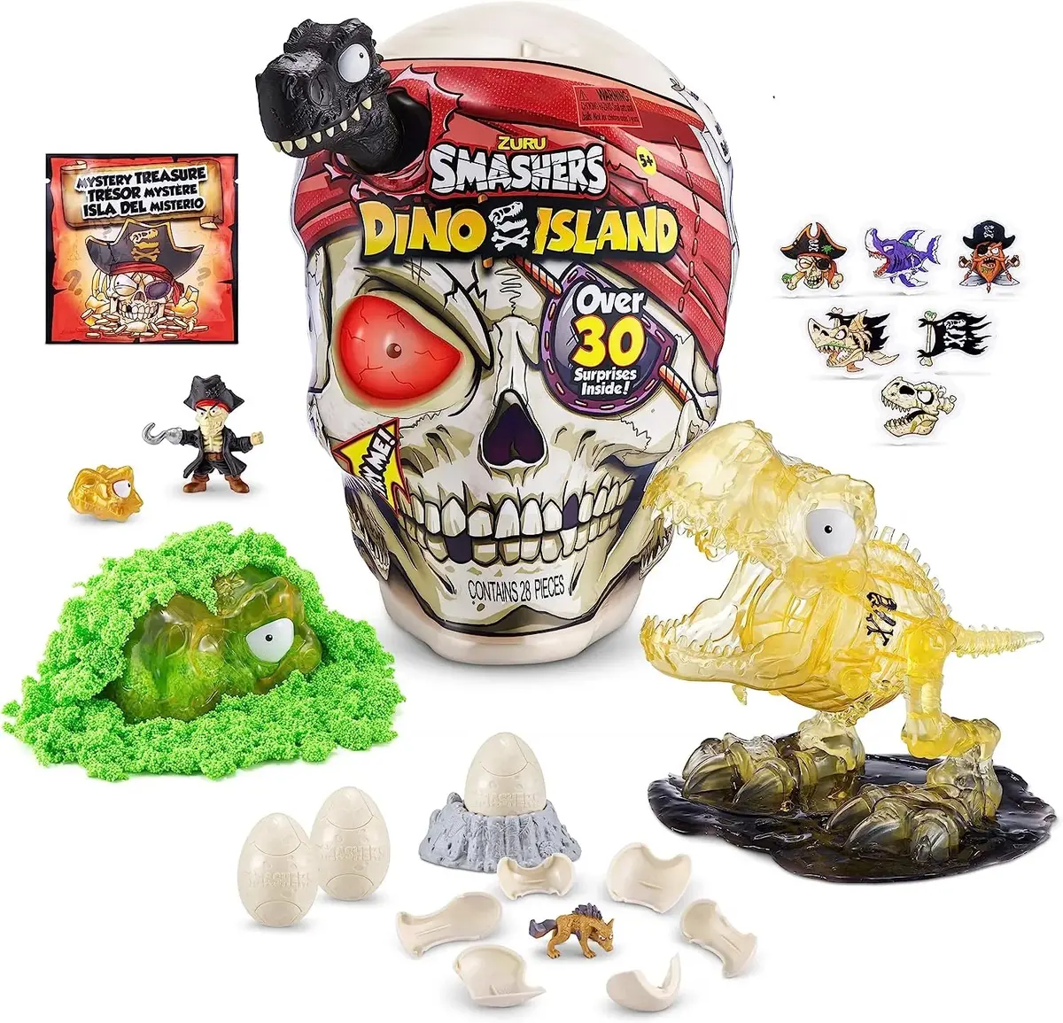 Smashers Dino Island Giant Skull Assortment By Zuru 1