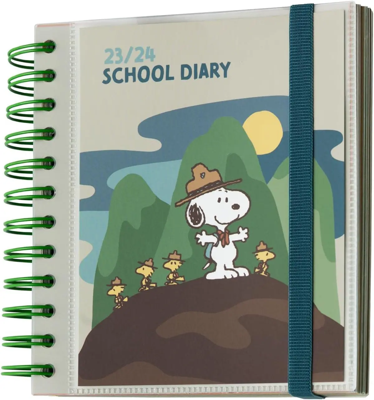 Snoopy 2023/2024 School Diary Day To Page 11 Months 2