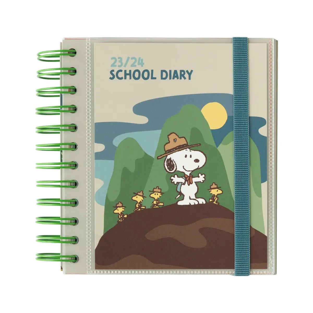 Snoopy 2023/2024 School Diary Day To Page 11 Months 1