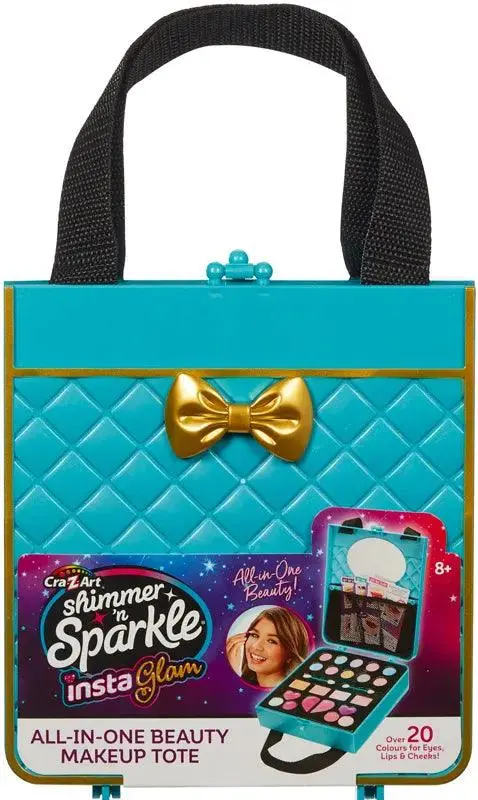 Shimmer 'N Sparkle Insta Glam All-In-One Beauty Makeup Tote 1