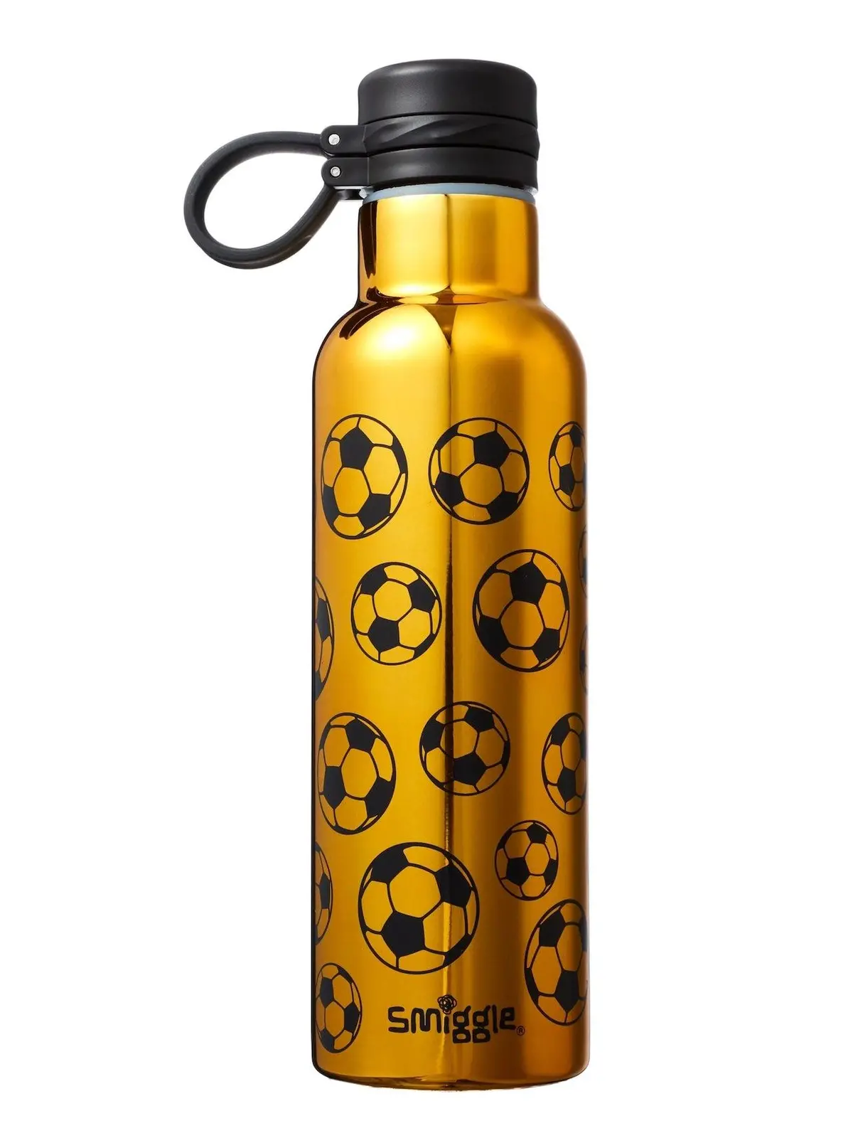 Smiggle Sports Insulated Stainless Steel Drink Bottle 640Ml - Gold 1