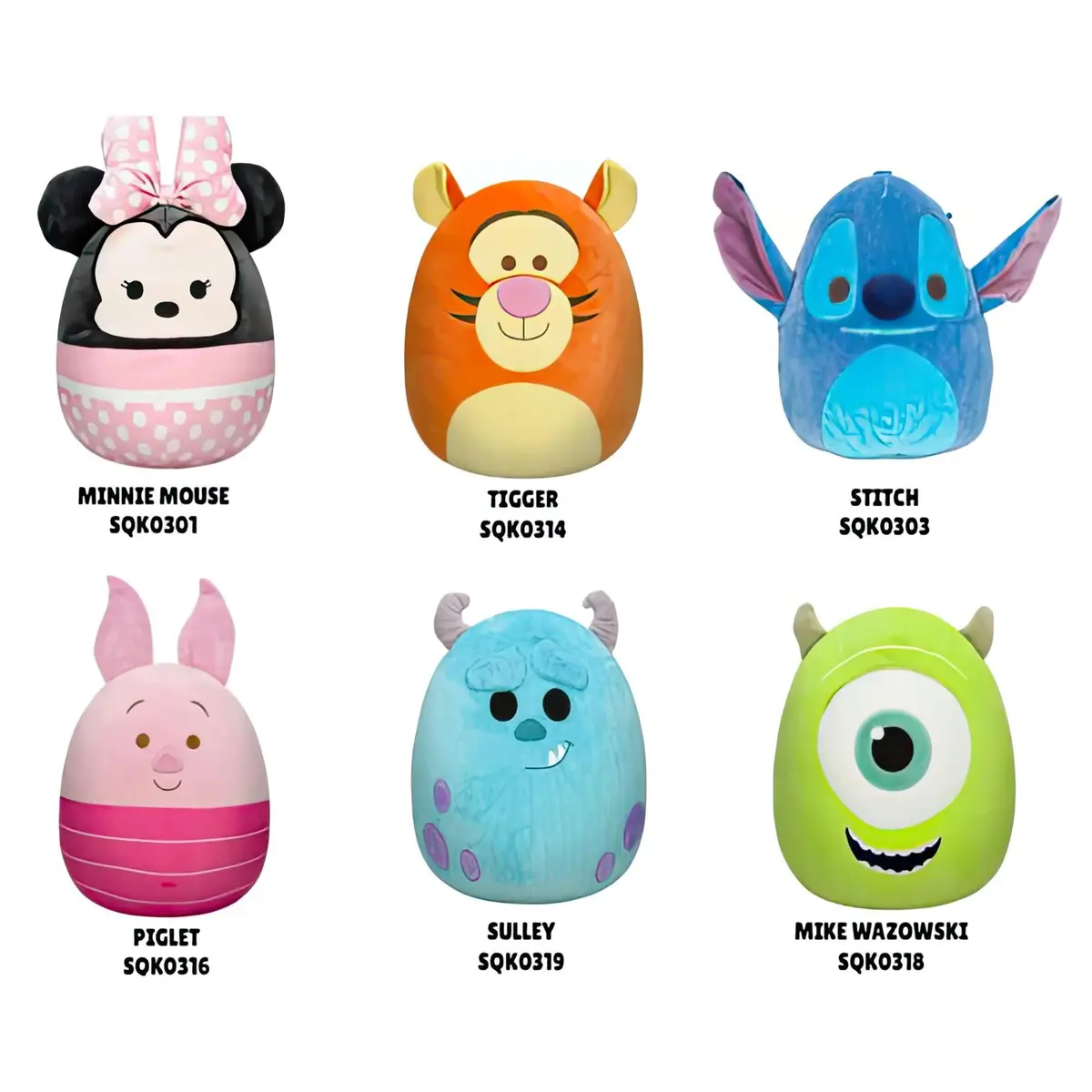 Squishmallows Disney 35Cm Plushies - Assortment 1