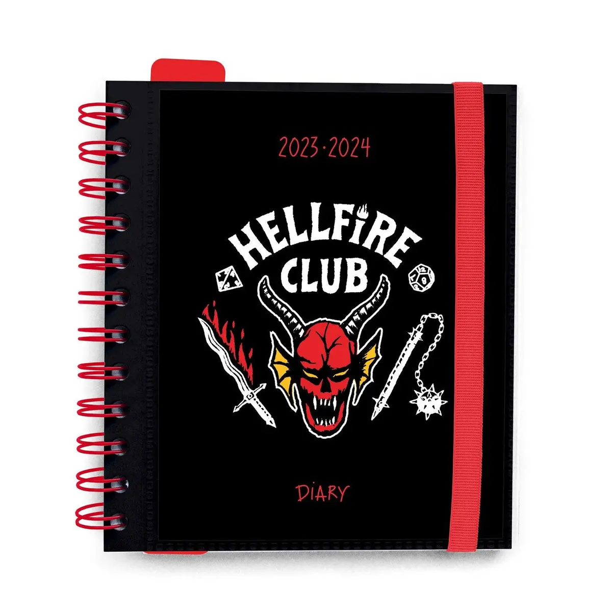 Stranger Things 2023/2024 Academic Diary Day To Page 11 Months 1