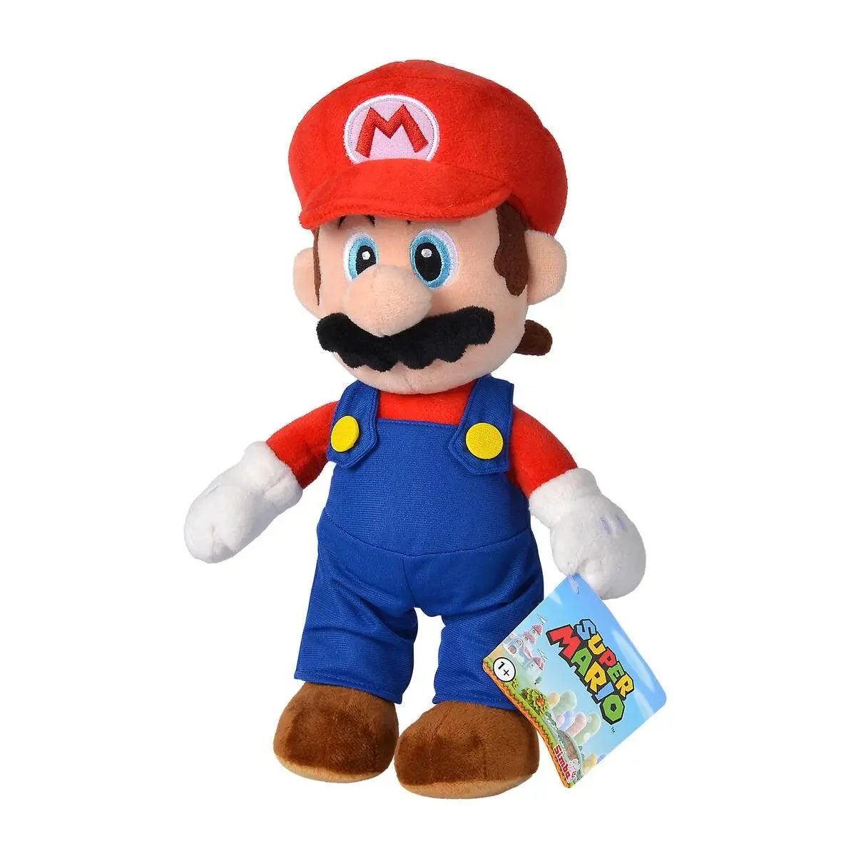 Super Mario Bros Mario Plush Toy 30Cm 1