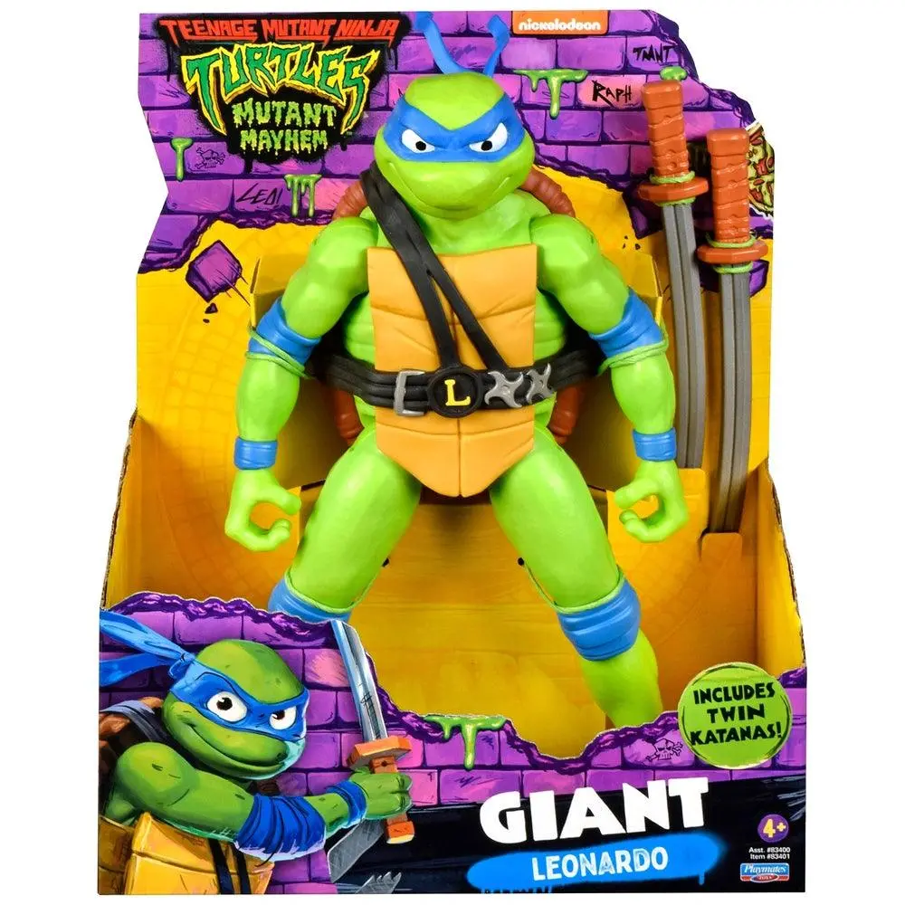 Teenage Mutant Ninja Turtles Mutant Mayhem Giant Leonardo Figure 30Cm 1