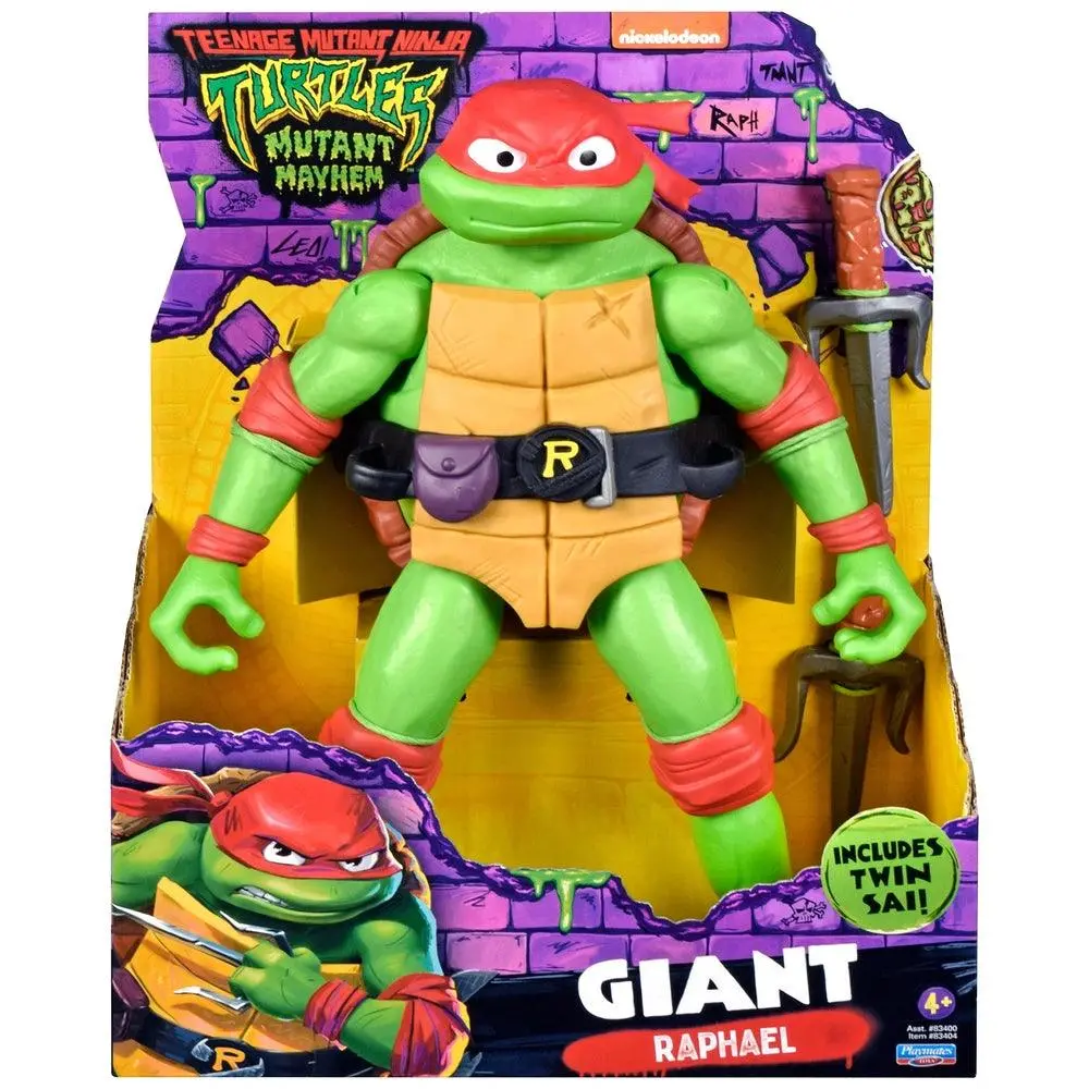 Teenage Mutant Ninja Turtles Mutant Mayhem Giant Raphael Figure 30Cm 1