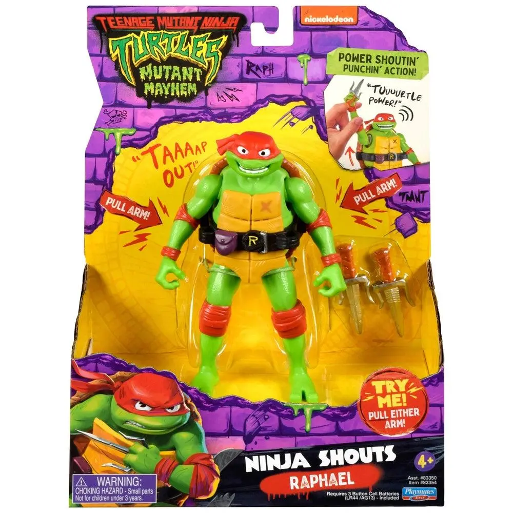 Teenage Mutant Ninja Turtles Ninja Shouts Figures - Assorted 1