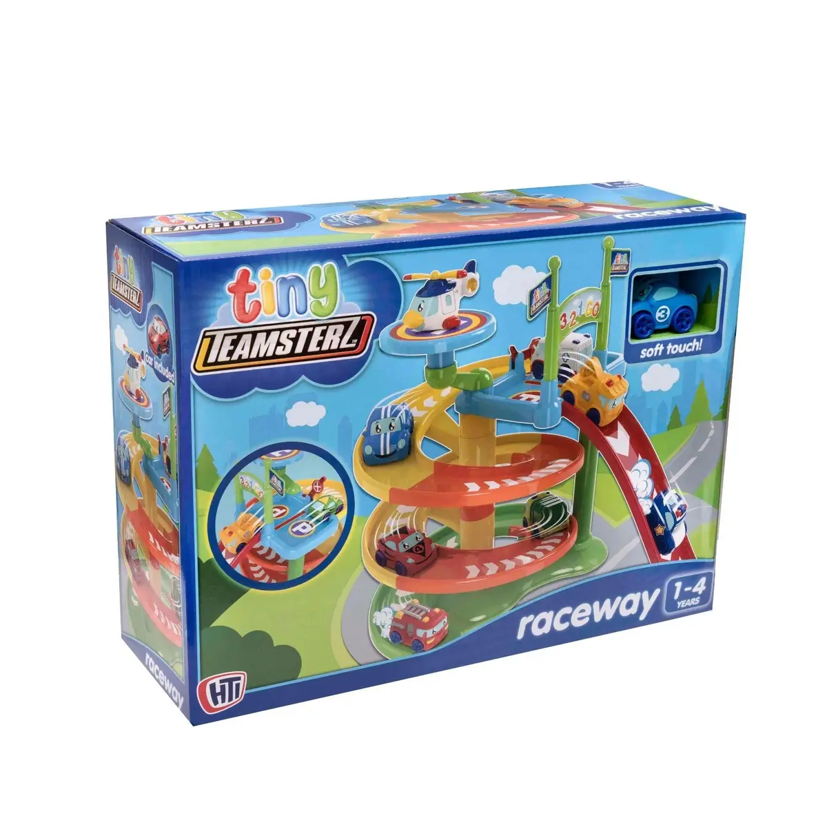 Tiny Teamsterz Spiral Raceway Launcher 1