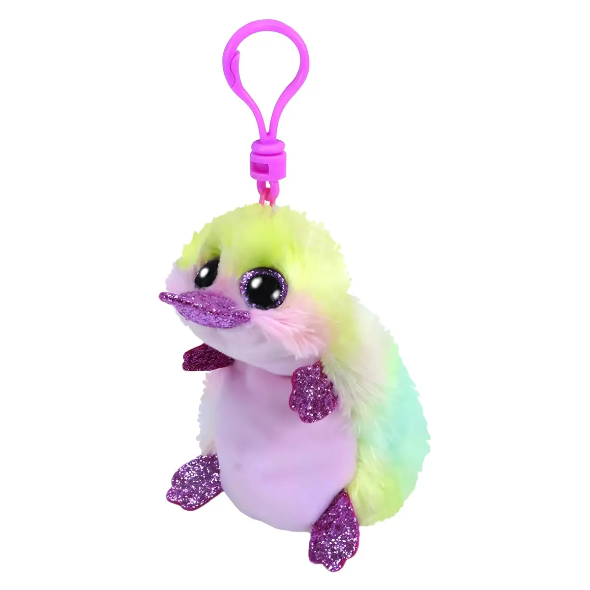 Ty Beanie Boo Petunia Keyring 1