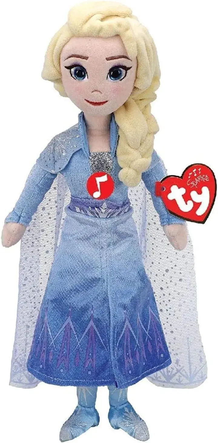 Ty Disney Princess Elsa 15Cm Soft Doll 1