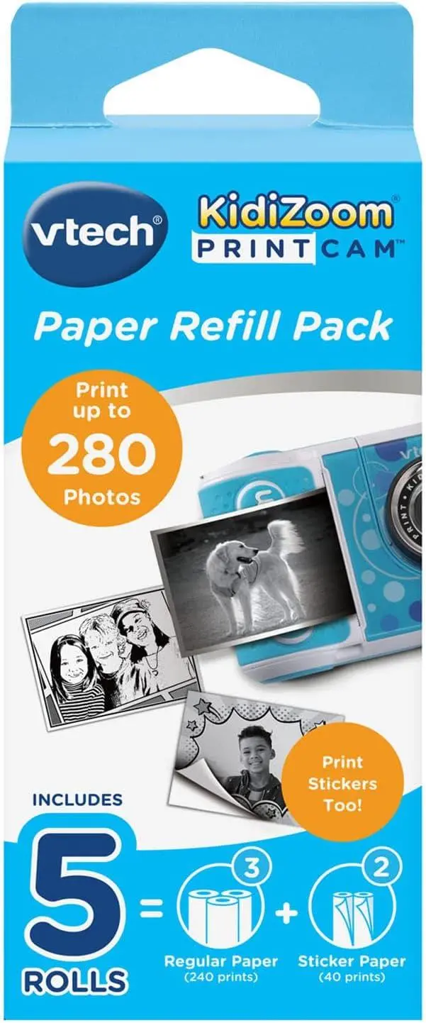 Vtech Kidizoom Print Cam Refill Pack, 4 Rolls 1
