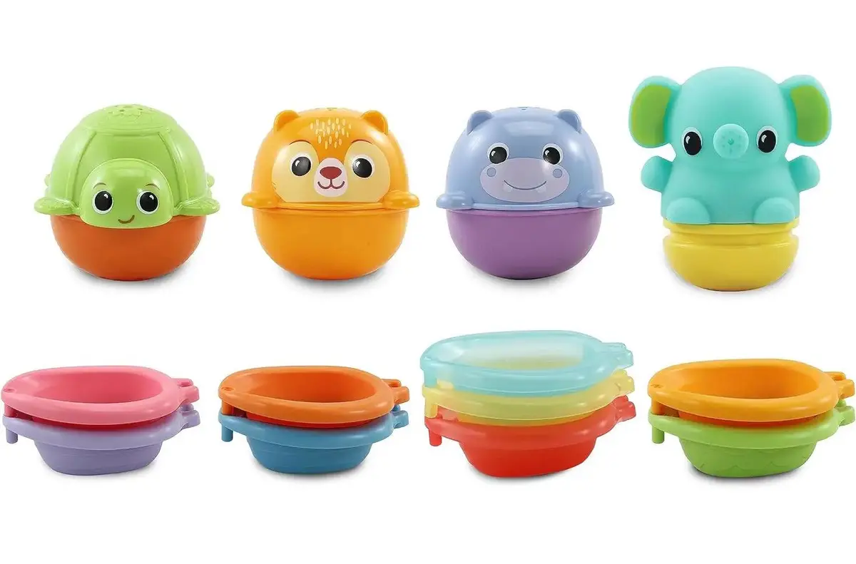 Vtech Stack & Splash Bathtime Boats 1