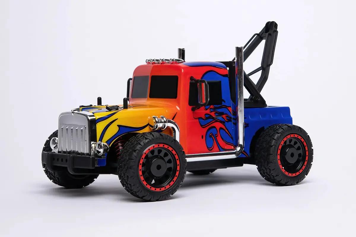 Vintage 1:16 Authentic Rc Race Truck - Assorted Colours 1