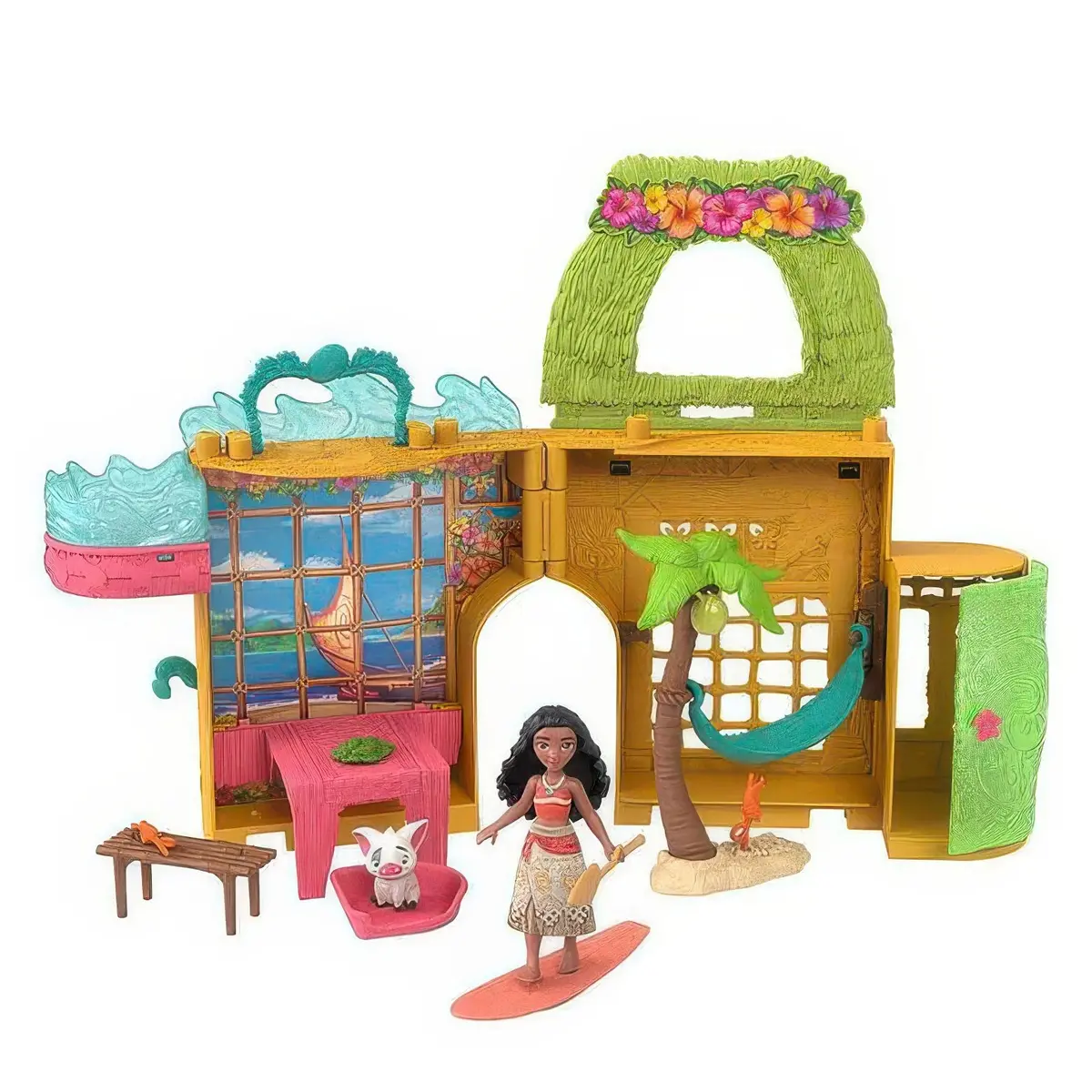 Disney Princess Storytime Stackers Moana Island Home Playset 1