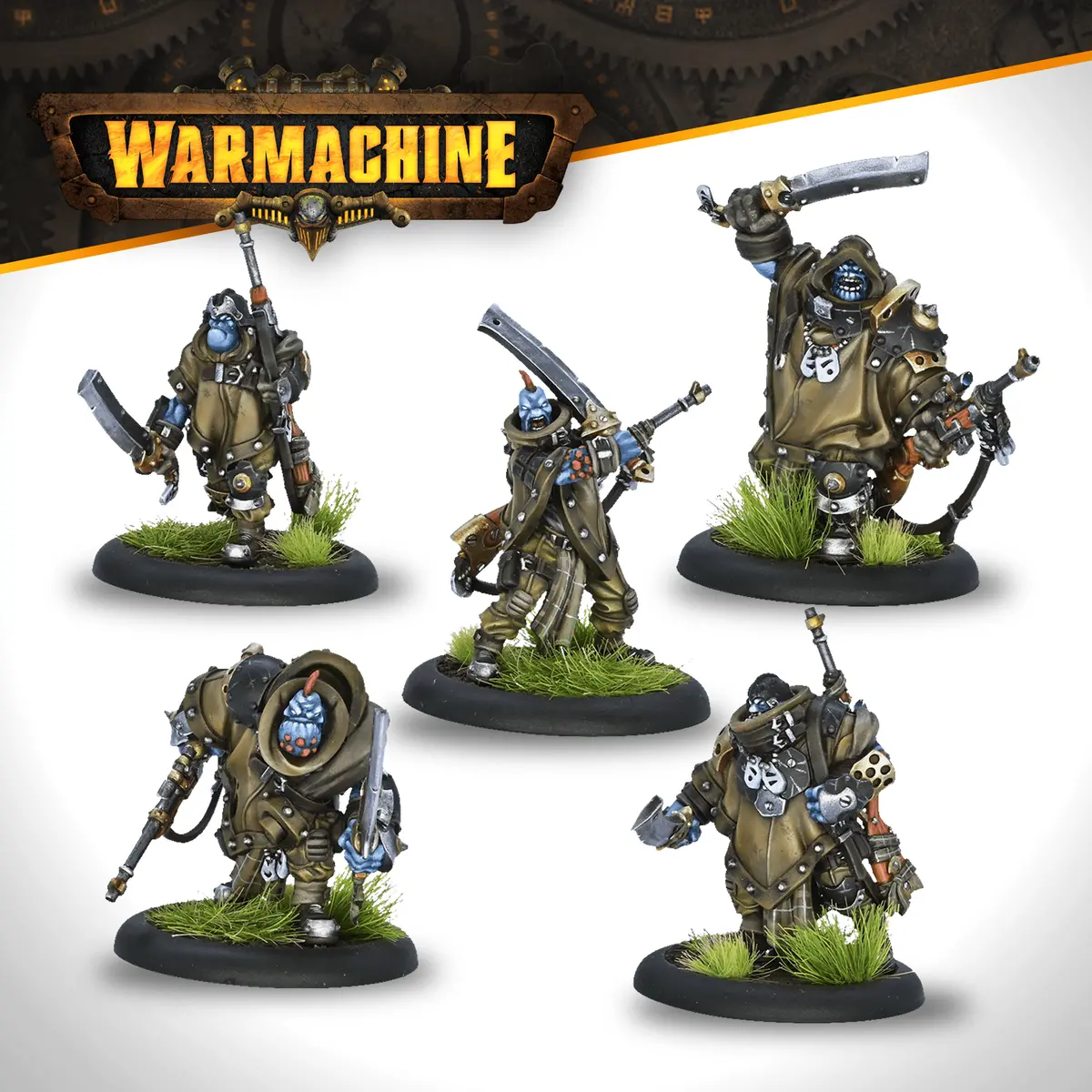 Warmachine: Southern Kriels Kithguard Throat Cutters 1