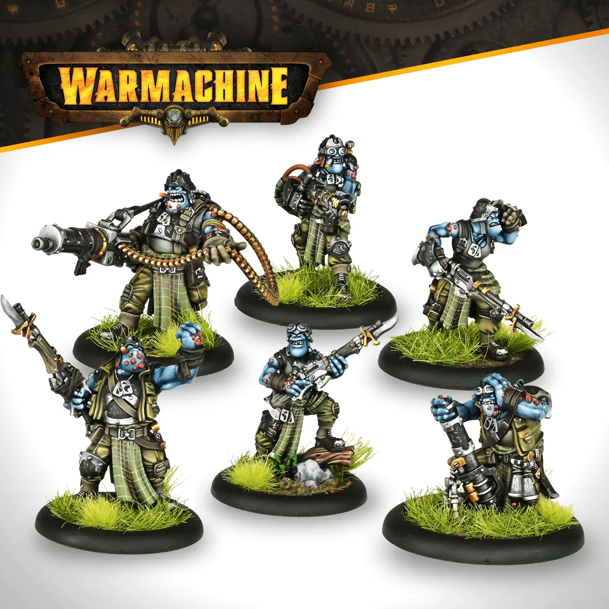 Warmachine: Southern Kriels Kithguard Infantry 1