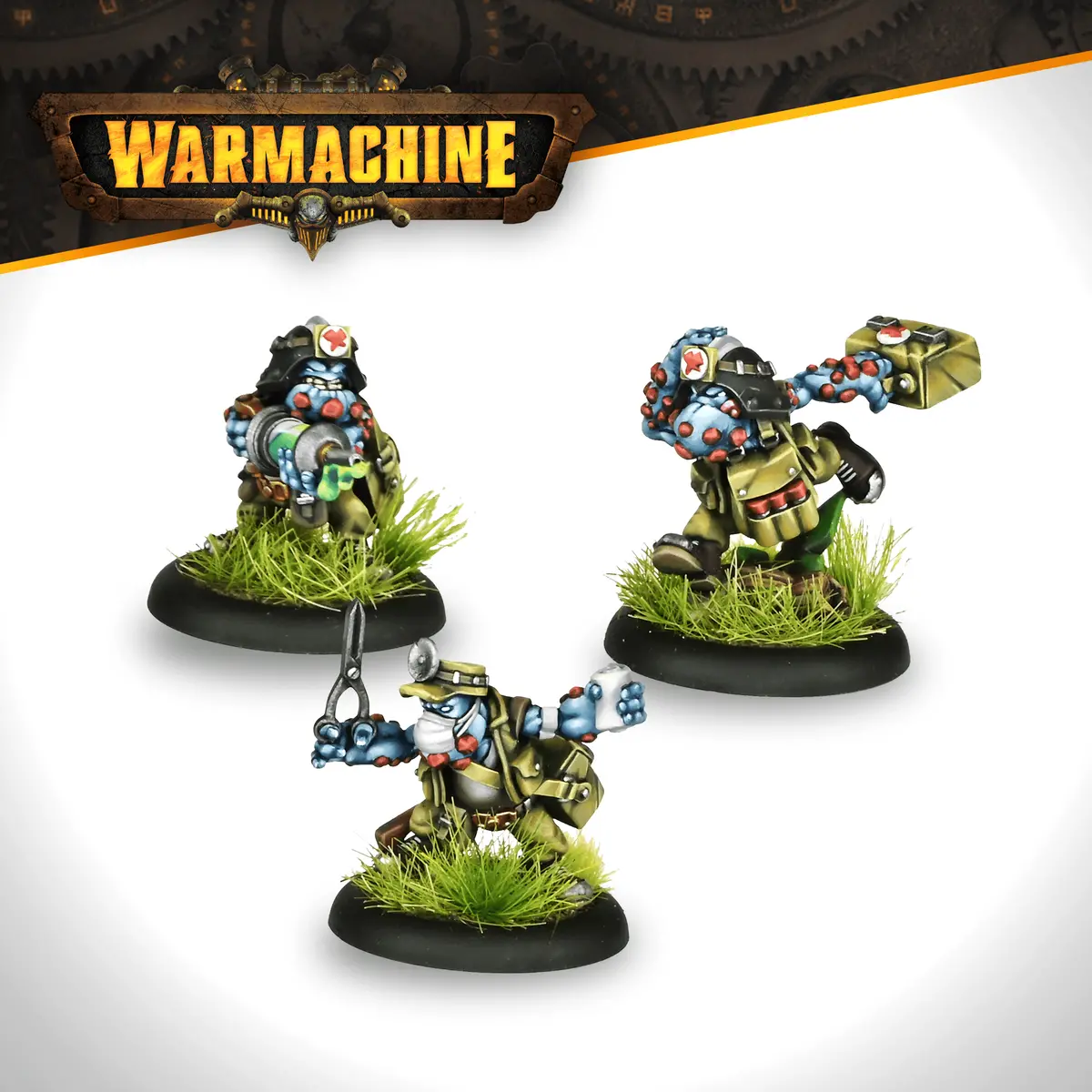 Warmachine: Southern Kriels Kithguard Medics 1