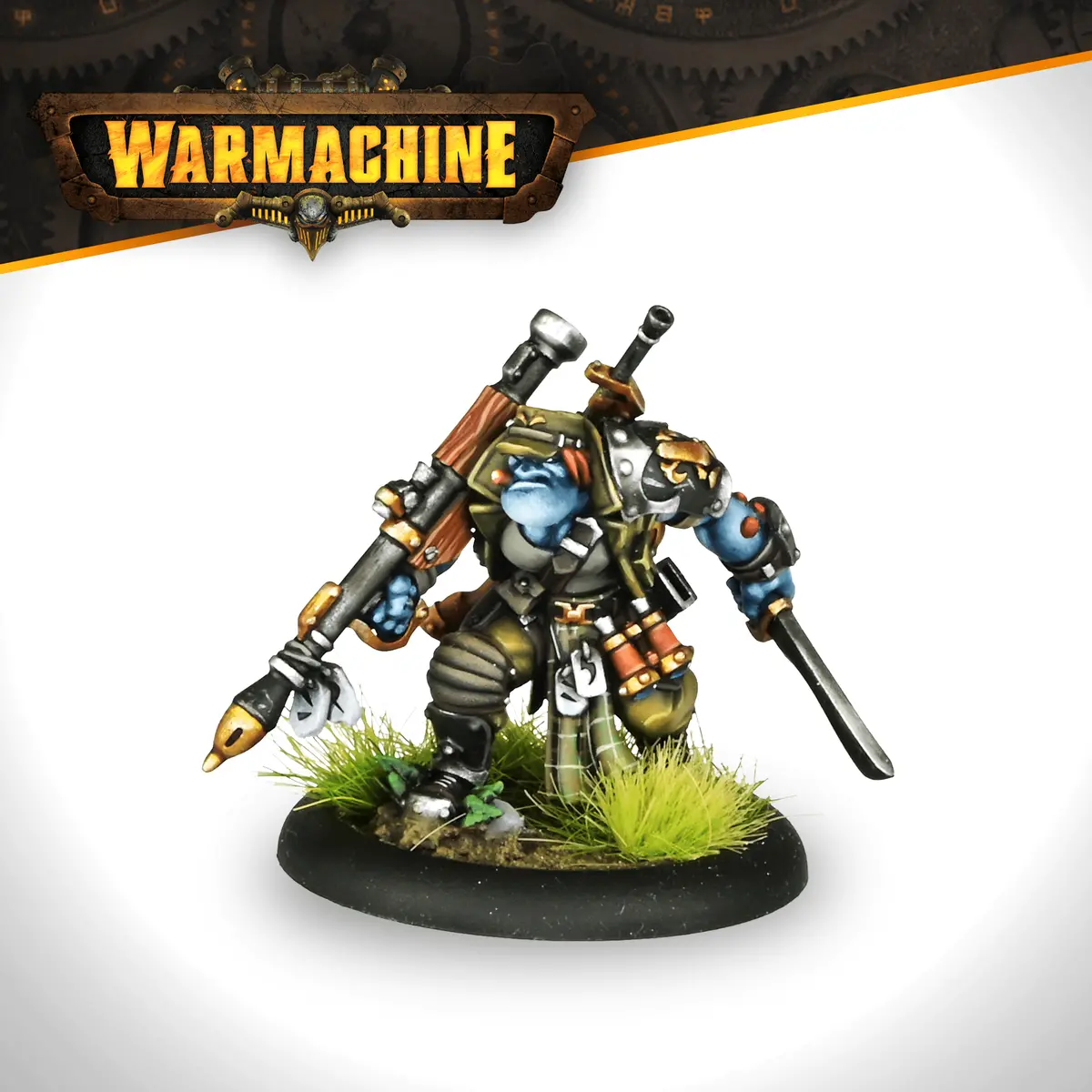 Warmachine: Southern Kriels Kithguard Sergeant 1