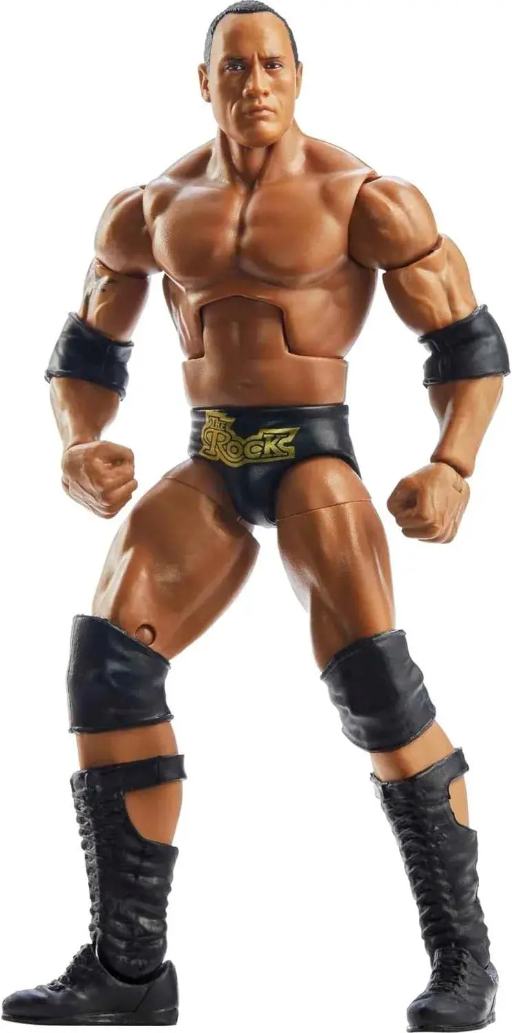 Wwe Elite Action Figure The Rock 1