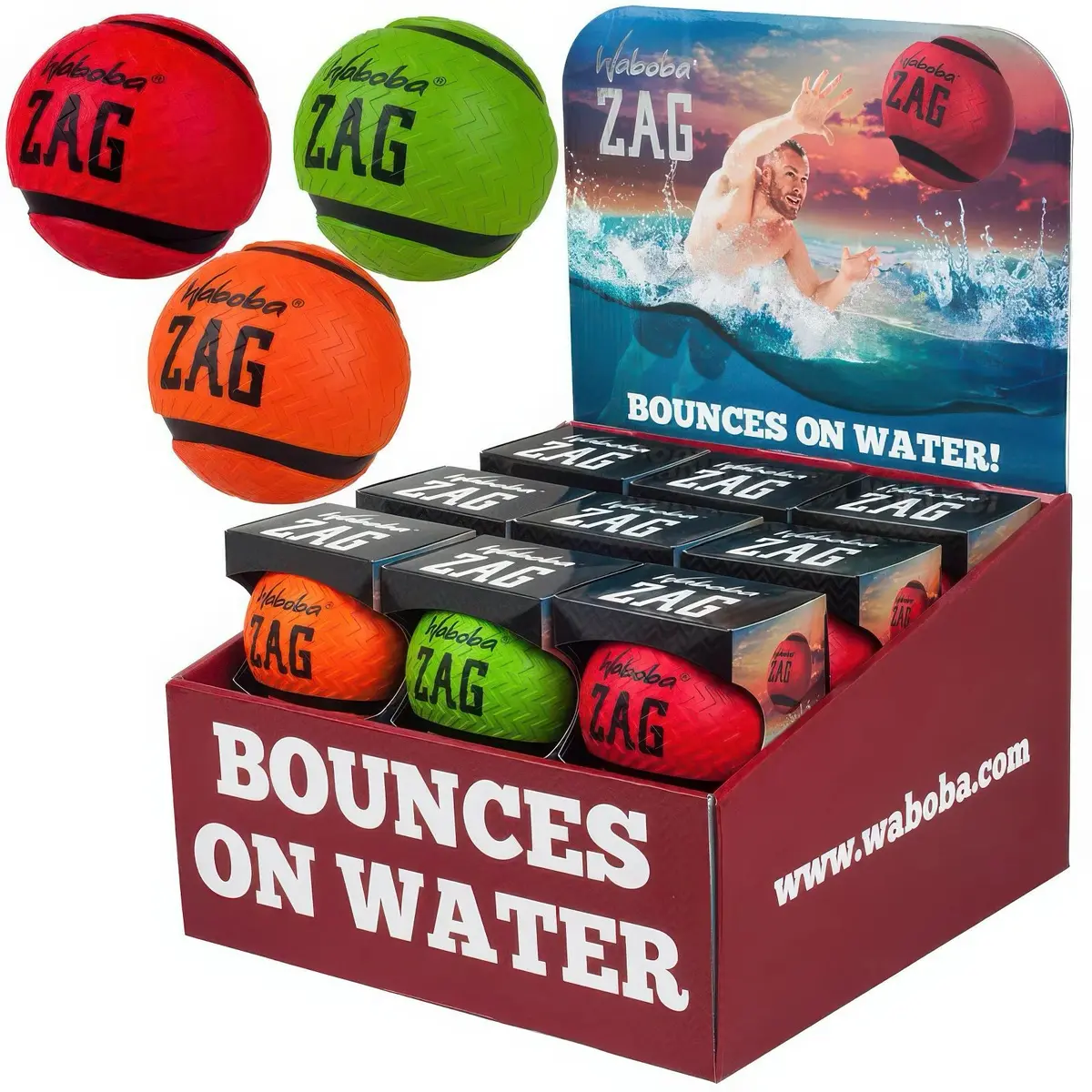 Waboba Zag Ball 80 Mm 1