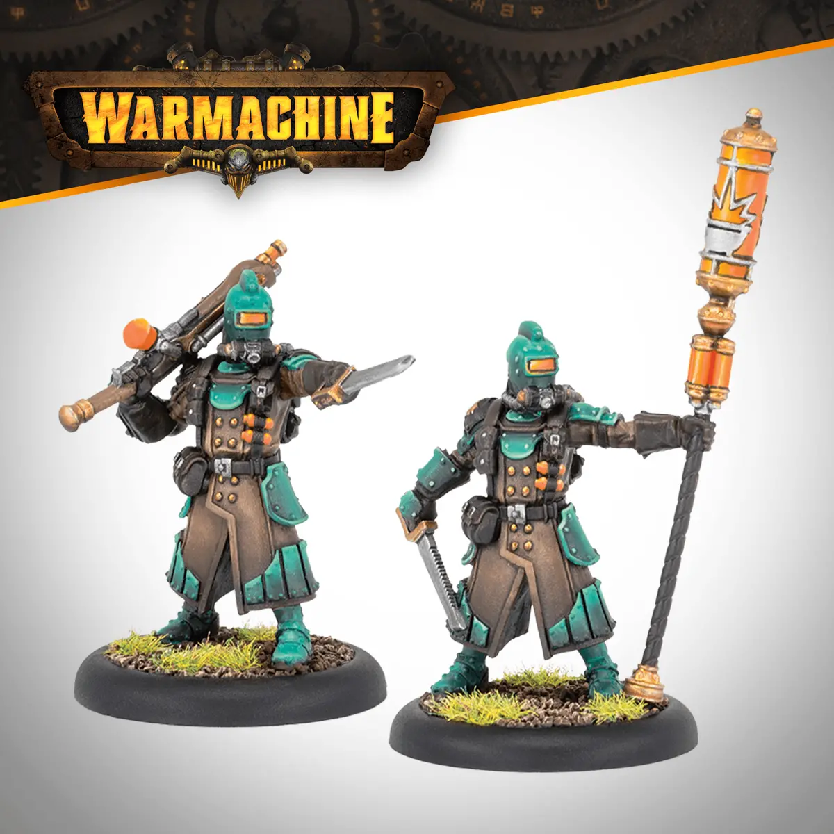 Warmachine: Crucible Guard Infantry And Officer & Standard Bearer 2