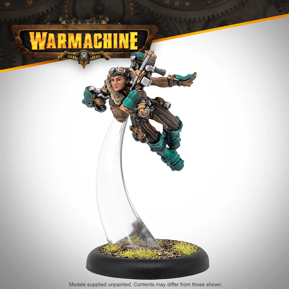 Warmachine: Crucible Guard Rocketman Ace 1