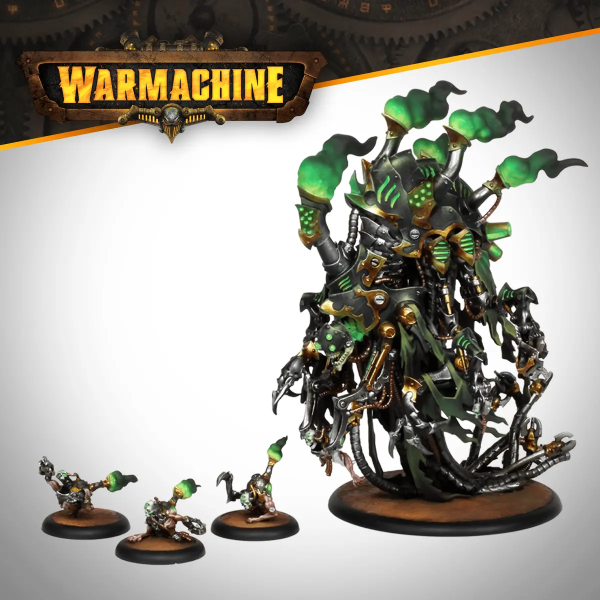 Warmachine: Necroharvester And Corpse Crawlers 1