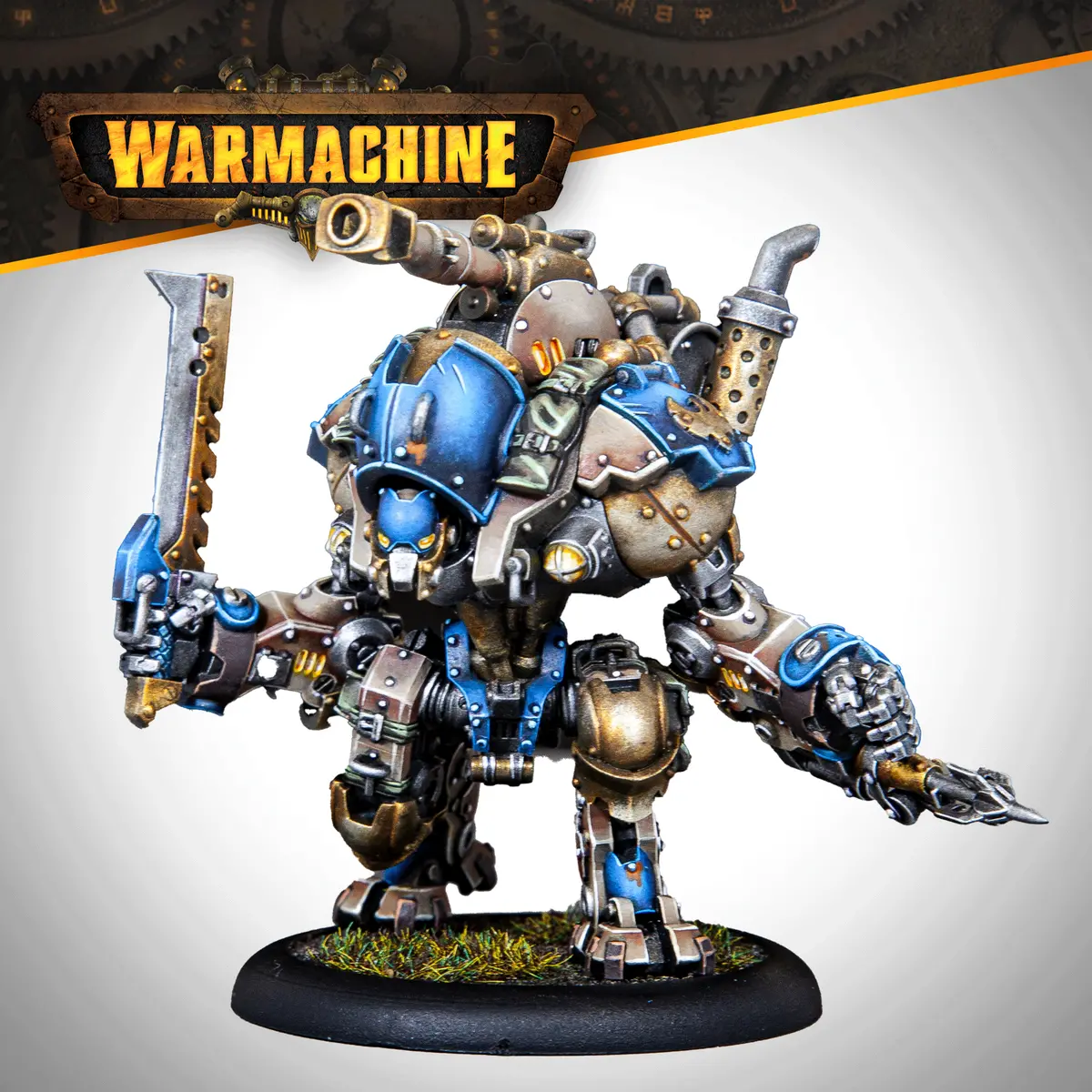 Warmachine: Cygnar Gravediggers Valiant Warjack 1