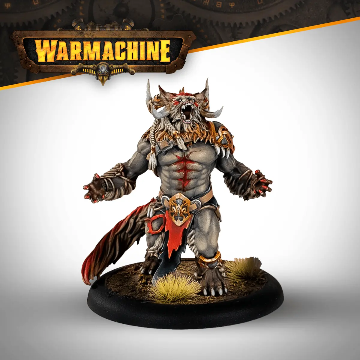 Warmachine: Old Umbrey Lupine Apex 1