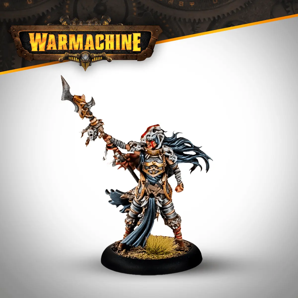 Warmachine: Old Umbrey Liegemen Primalist 1