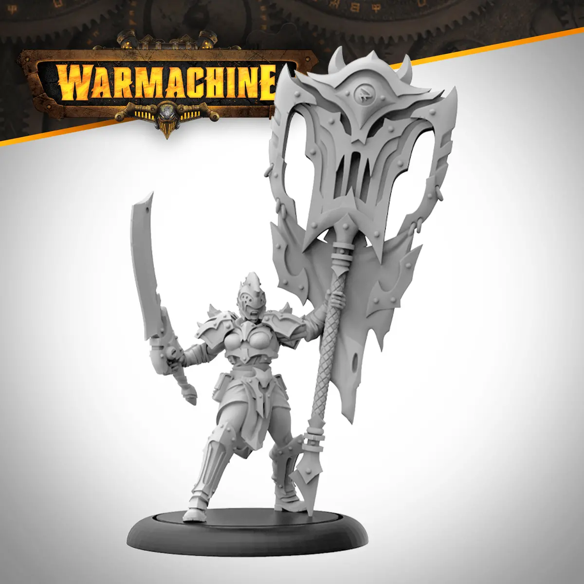 Warmachine: Orgoth Standard Bearer 1