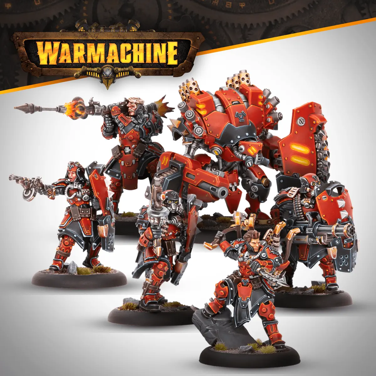 Warmachine: Khador Sks-6 Command Cadre (Hips) 1