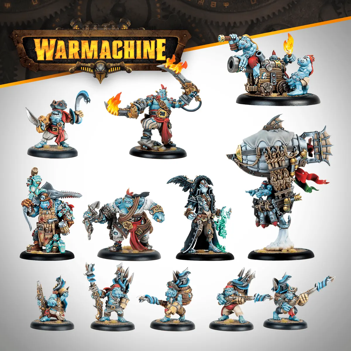 Warmachine: Southern Kriels Brineblood Auxiliary Expansion 1
