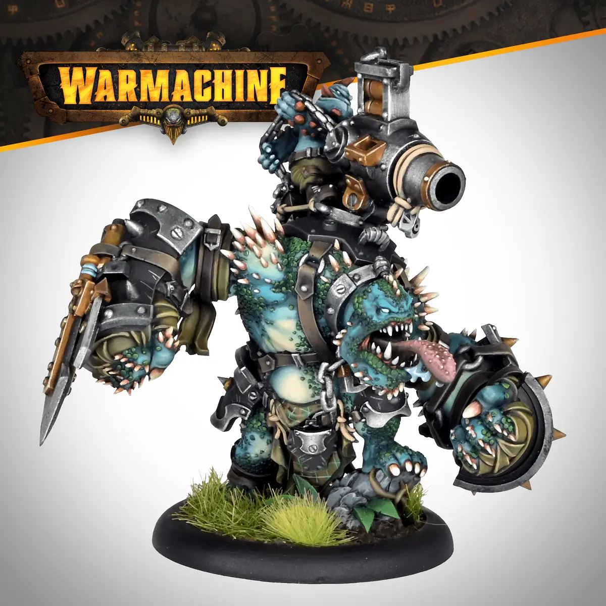Warmachine: Southern Kriels Kithguard Mistborn Dire Troll 1
