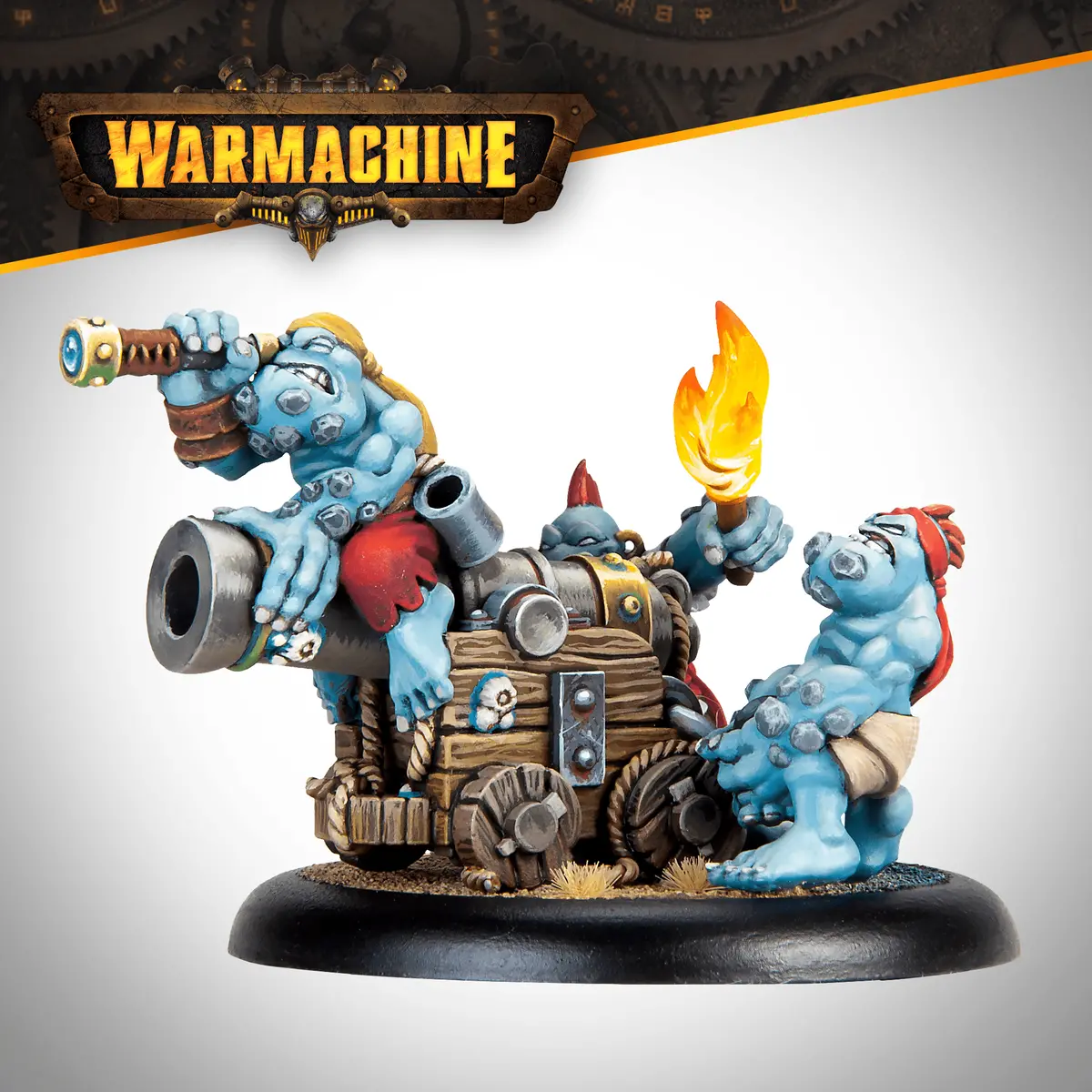 Warmachine: Pyg Cannon Crew 1