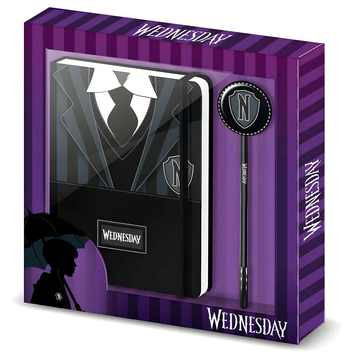 Wednesday Uniform Diary And Pen Set 1